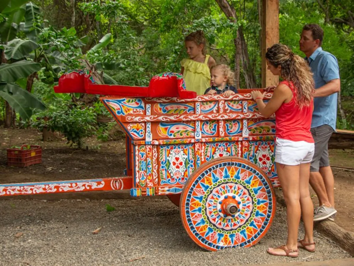 Traditonal Costa Rican Ox Cart
