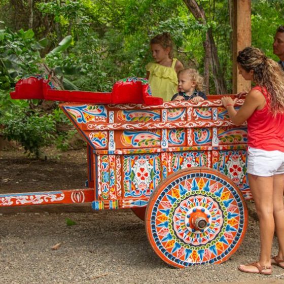 Traditonal Costa Rican Ox Cart