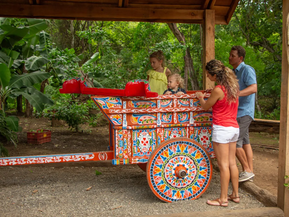 Traditonal Costa Rican Ox Cart