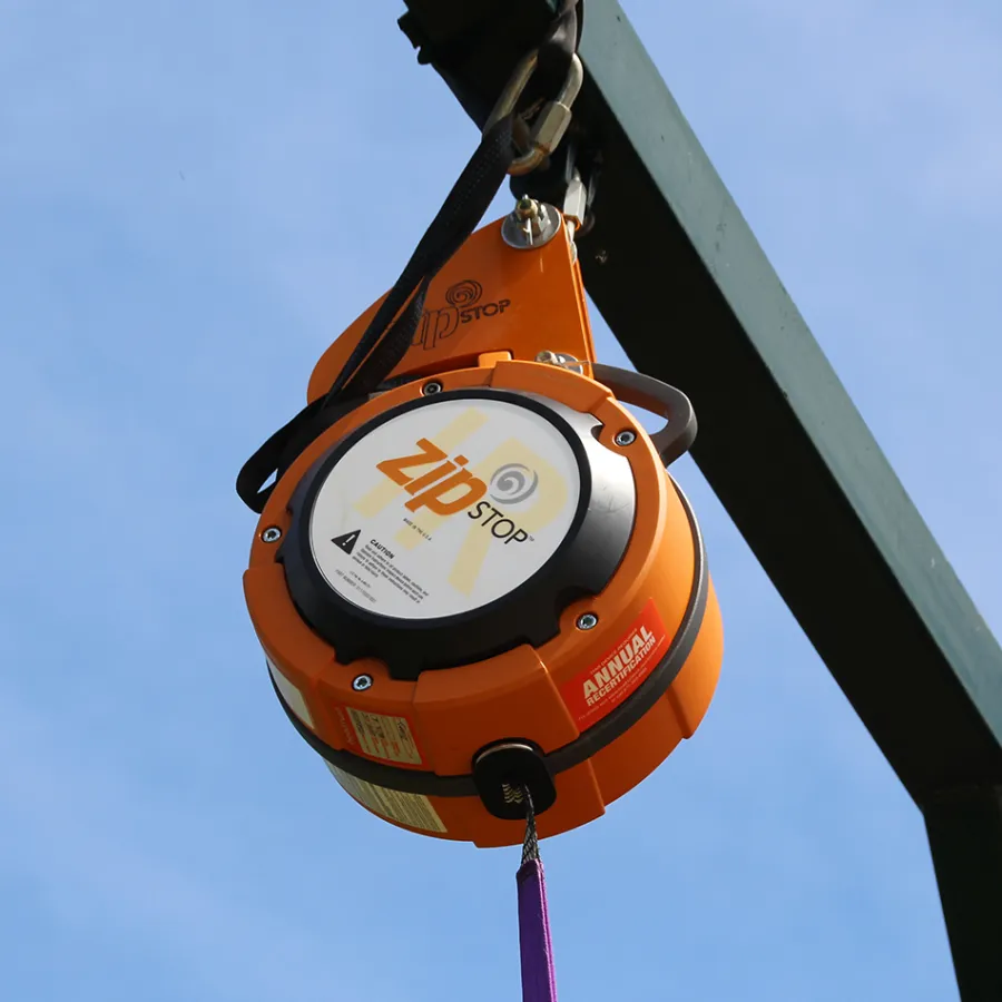Zipline safety equipment